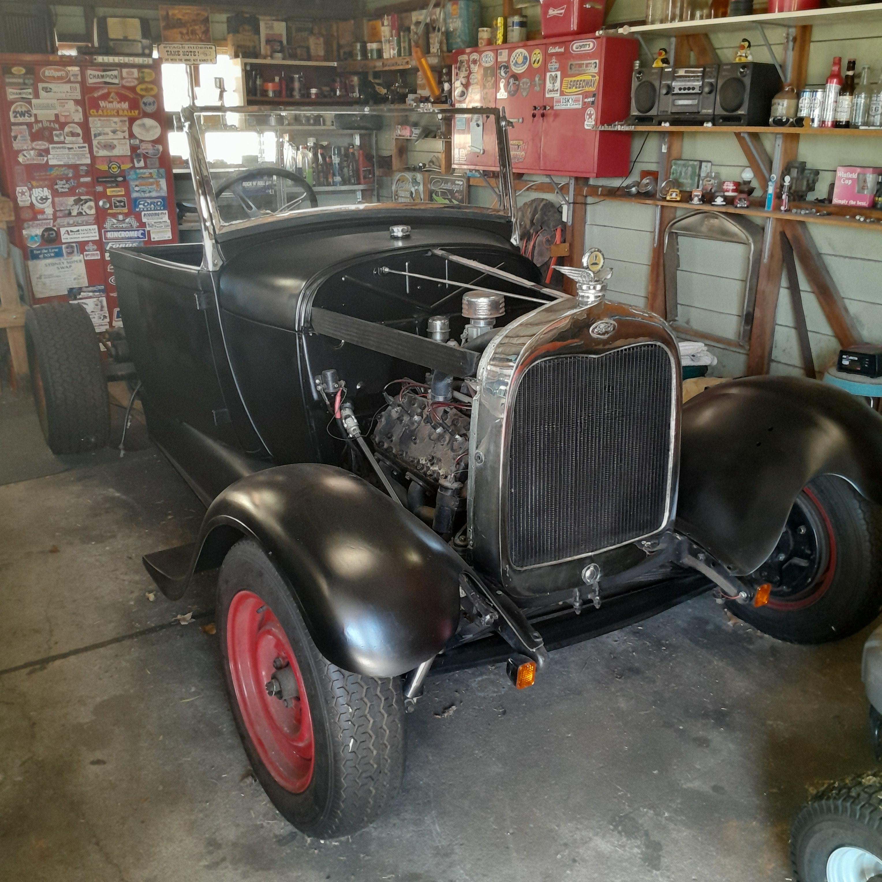 1928 FORD MODEL A ROADSTER PICKUP