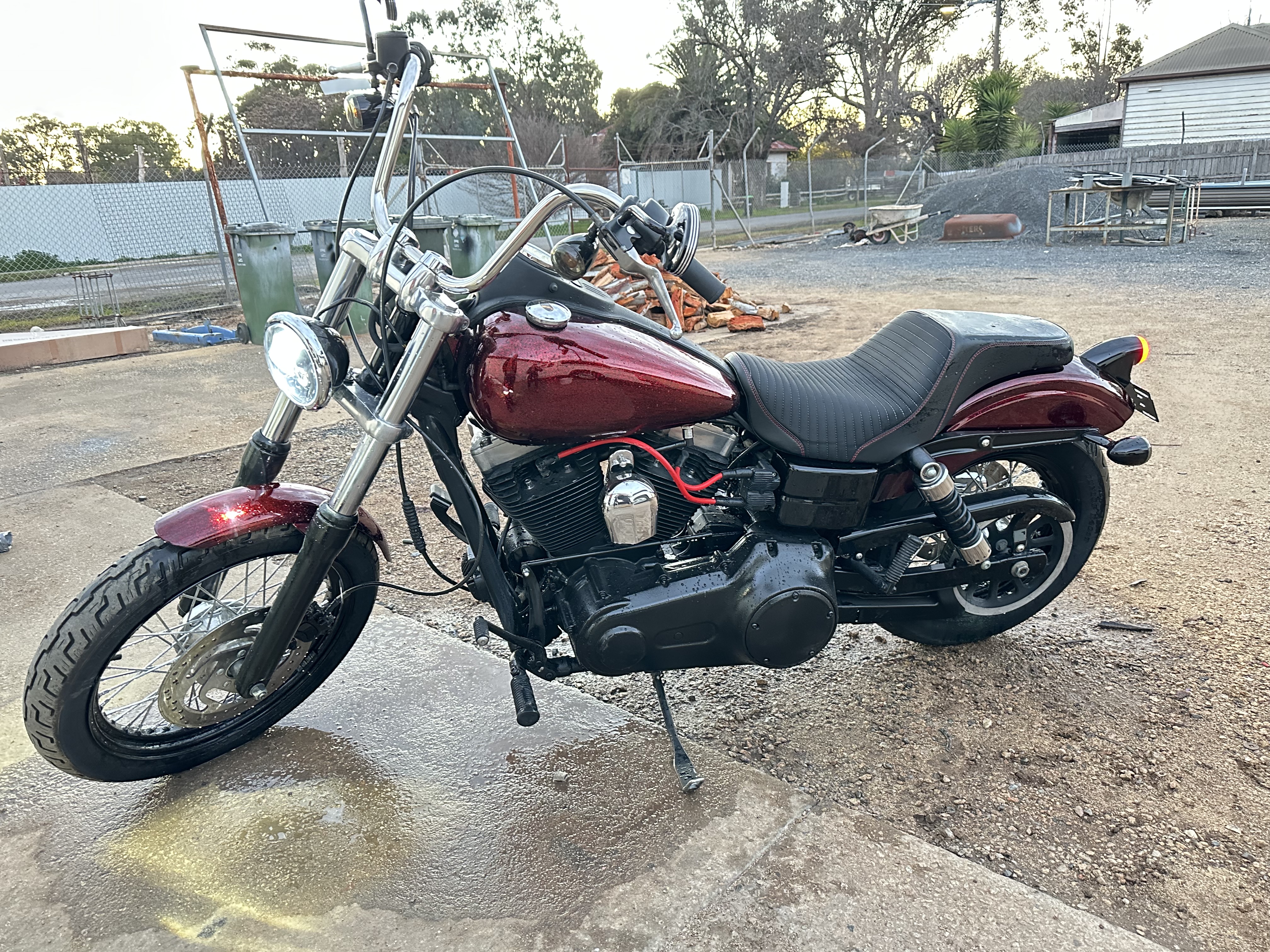 2009 HARLEY-DAVIDSON FXDB STREET BOB CRUISER 