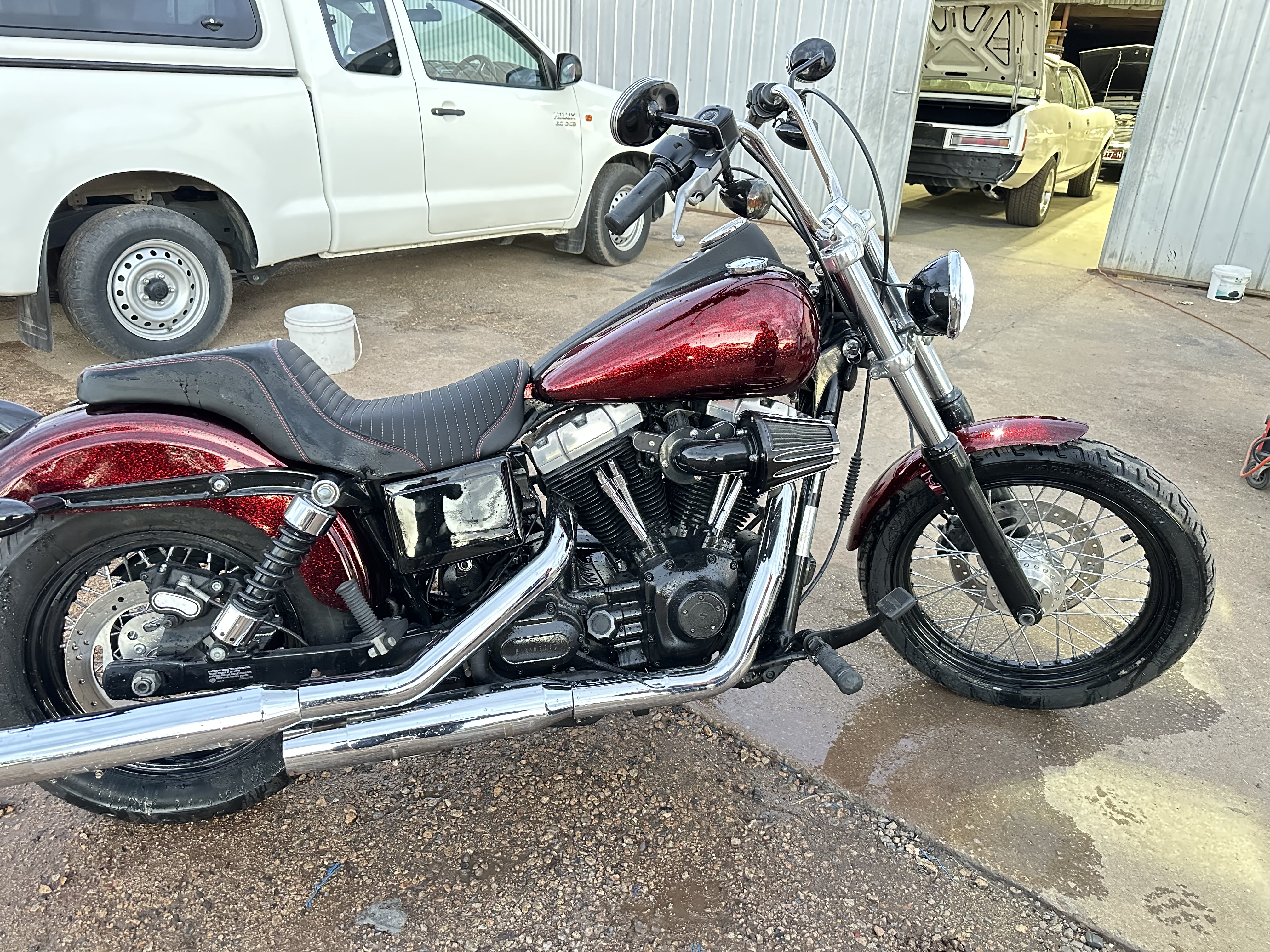 2009 HARLEY-DAVIDSON FXDB STREET BOB CRUISER 
