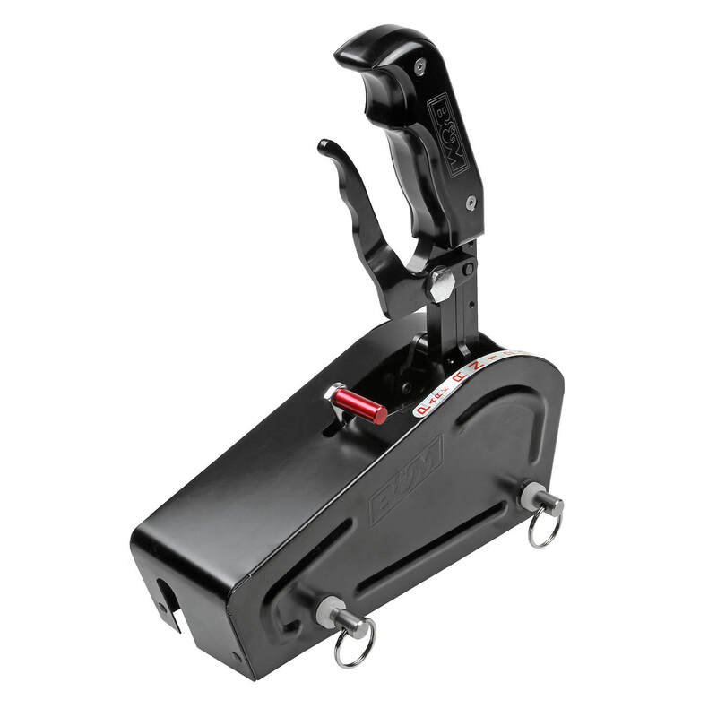 B&M Shifter, Stealth Magnum Grip Pro Stick, Cable Operated, Gate, 3-Speed, 4-SpeedForward Pattern, Each