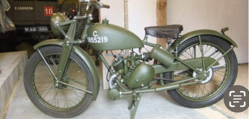 1943-1948 JAMES MILITARY LIGHTWEIGHT 125 ROAD