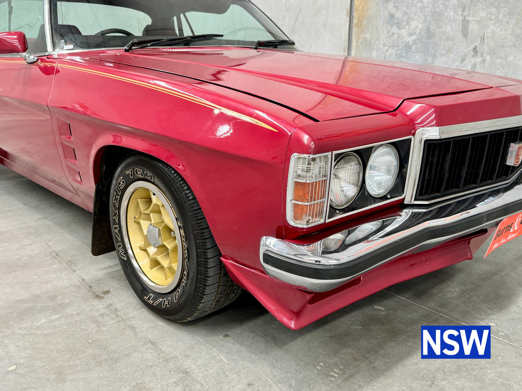 1976 HOLDEN HX LE MONARO V8 308 5.0L AUTO COUPE