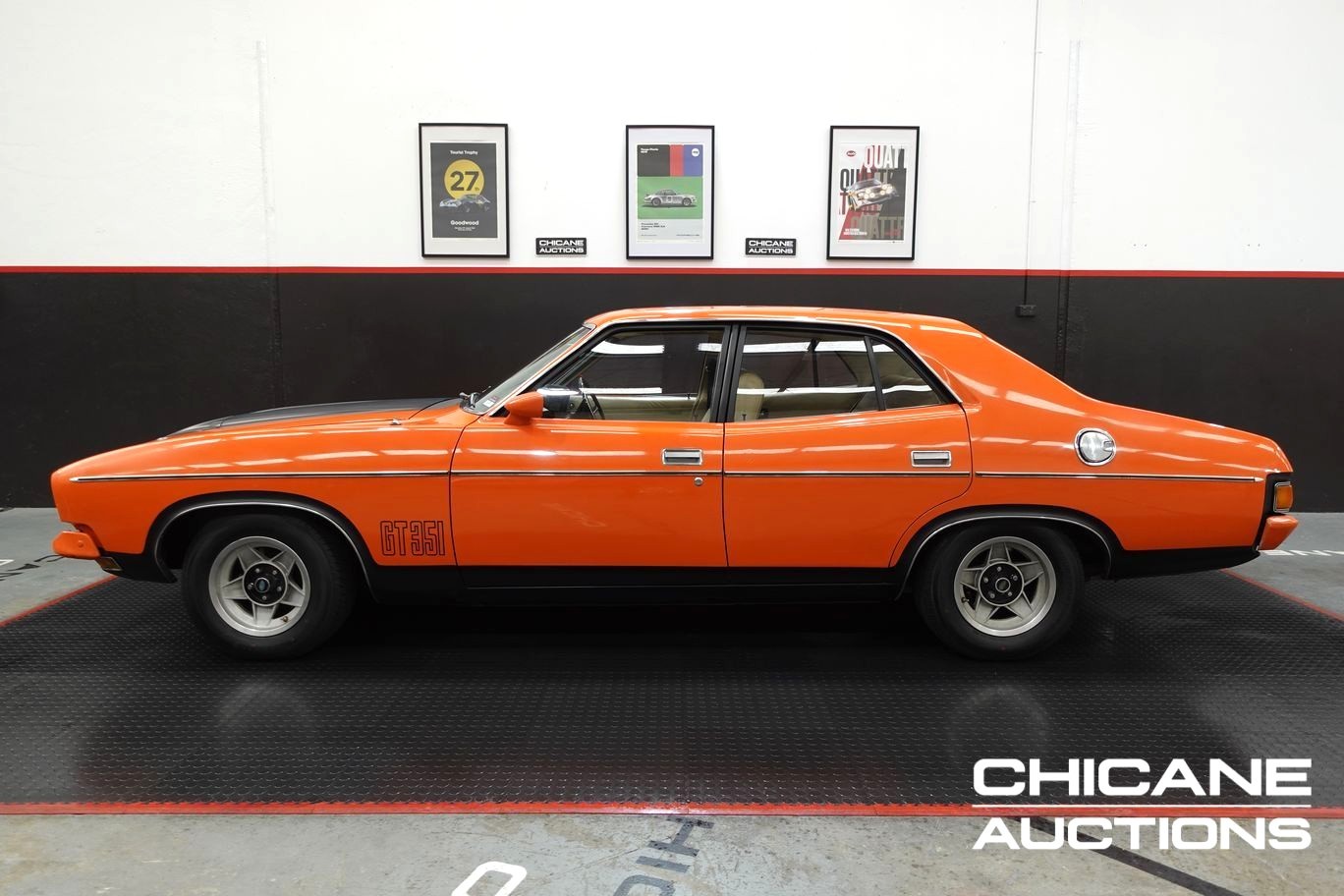 1976 FORD FALCON XB GT AUTOMATIC 4D SEDAN