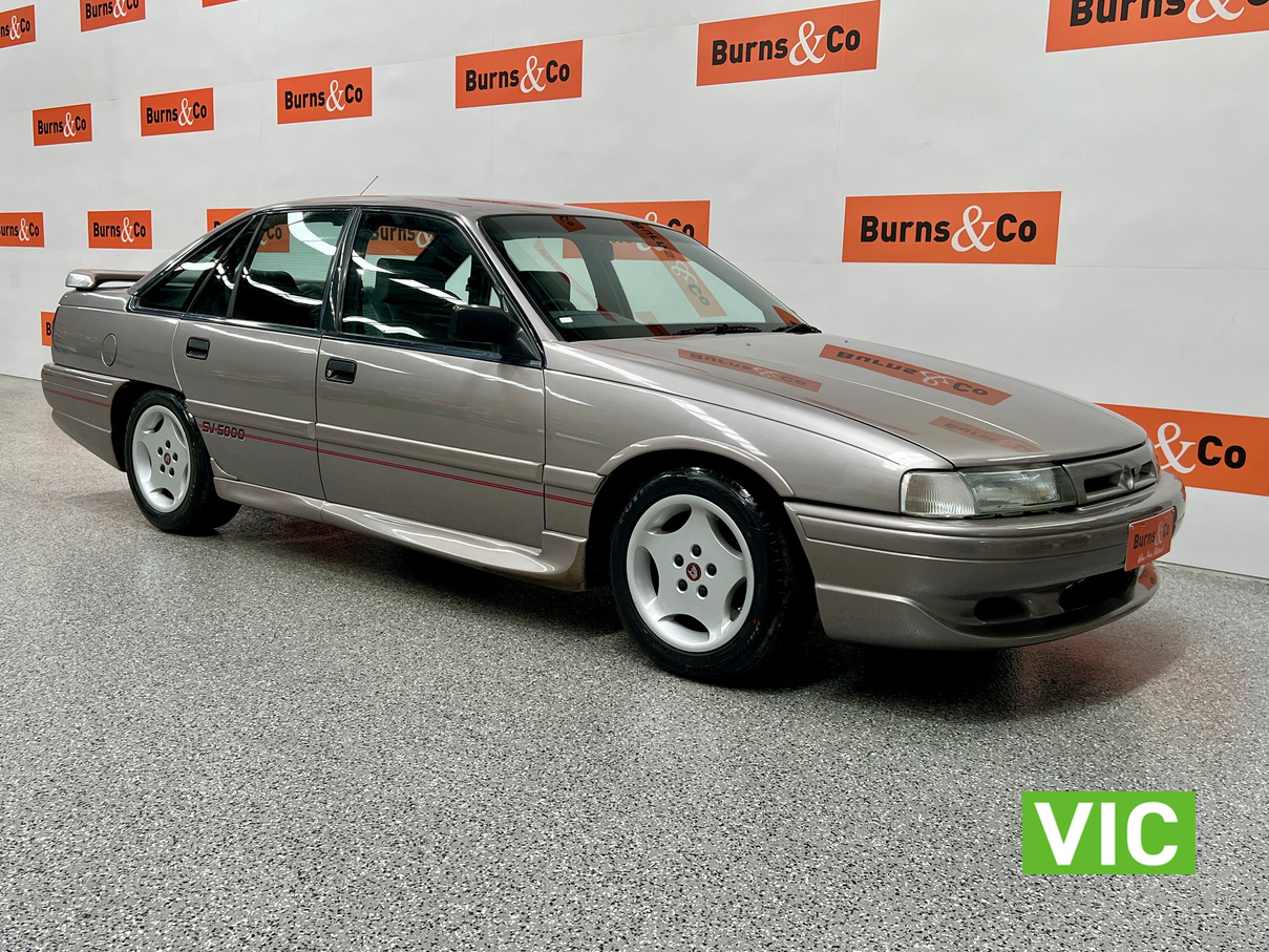 1989 HOLDEN SV5000 BUILD No 19 5.0L V8 AUTO SEDAN