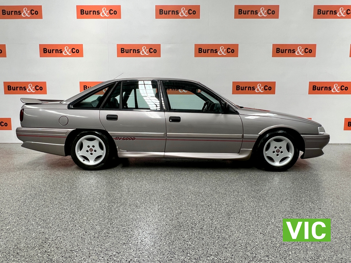 1989 HOLDEN SV5000 BUILD No 19 5.0L V8 AUTO SEDAN