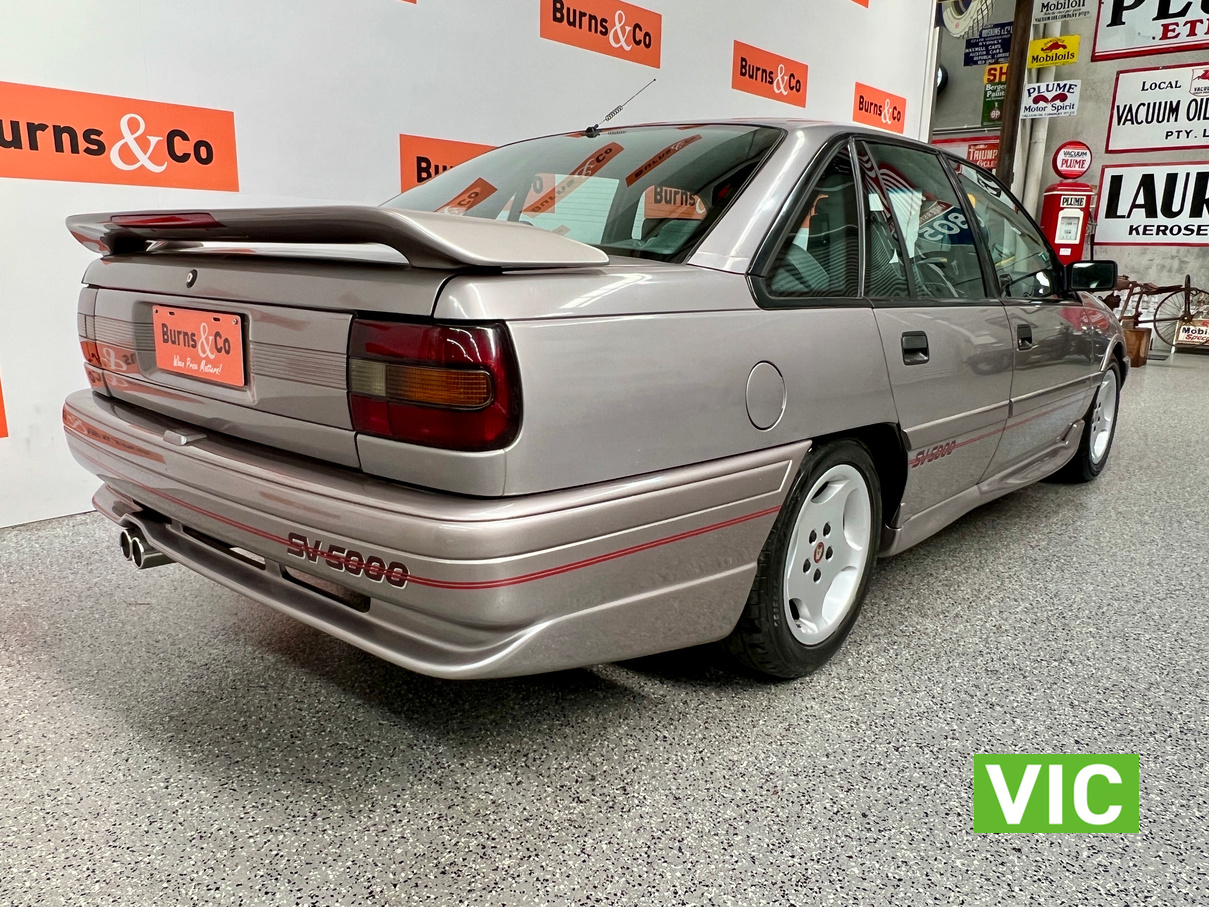 1989 HOLDEN SV5000 BUILD No 19 5.0L V8 AUTO SEDAN