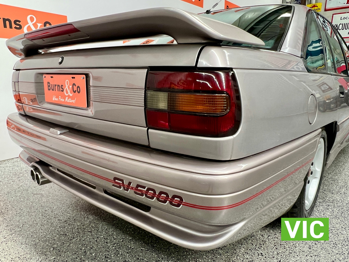 1989 HOLDEN SV5000 BUILD No 19 5.0L V8 AUTO SEDAN