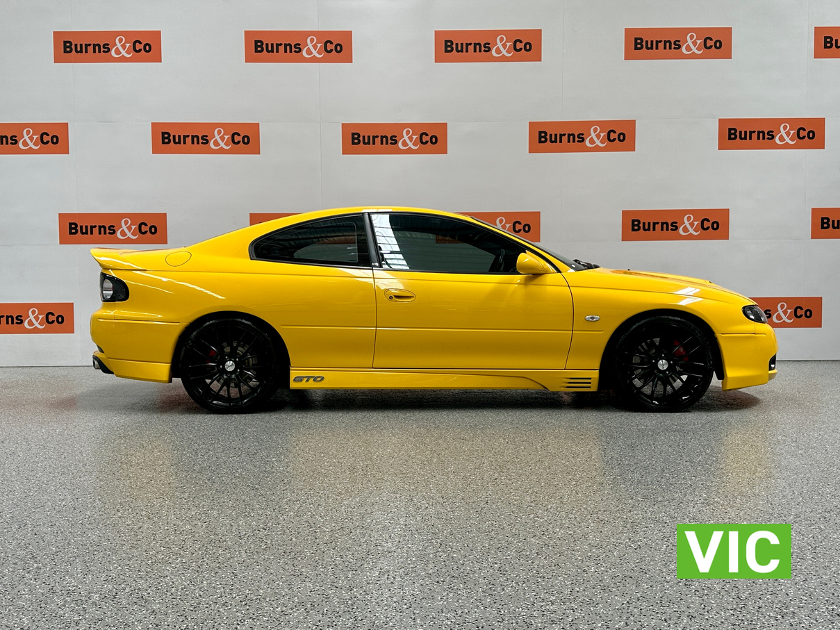 2006 HOLDEN HSV GTO BUILD No:0751 V8 LS2 COUPE