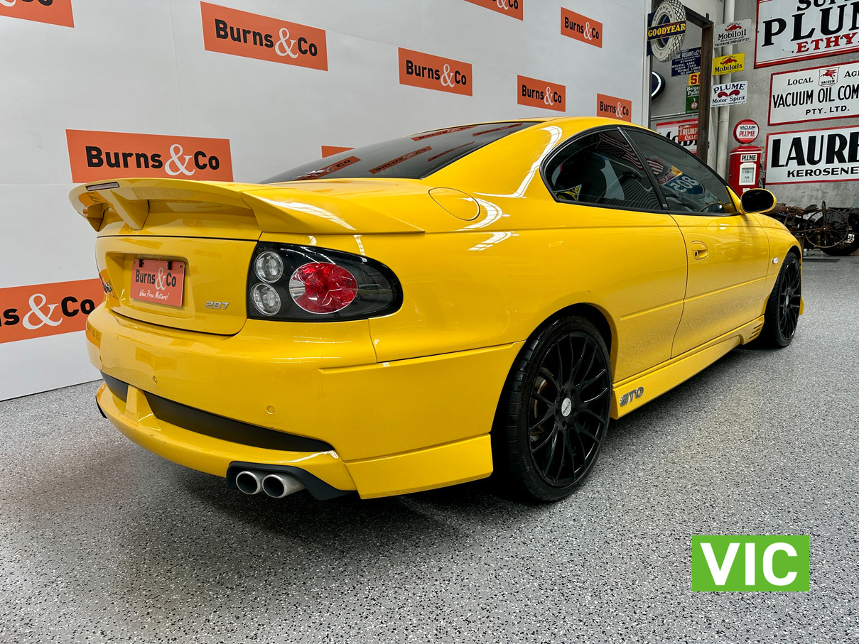 2006 HOLDEN HSV GTO BUILD No:0751 V8 LS2 COUPE