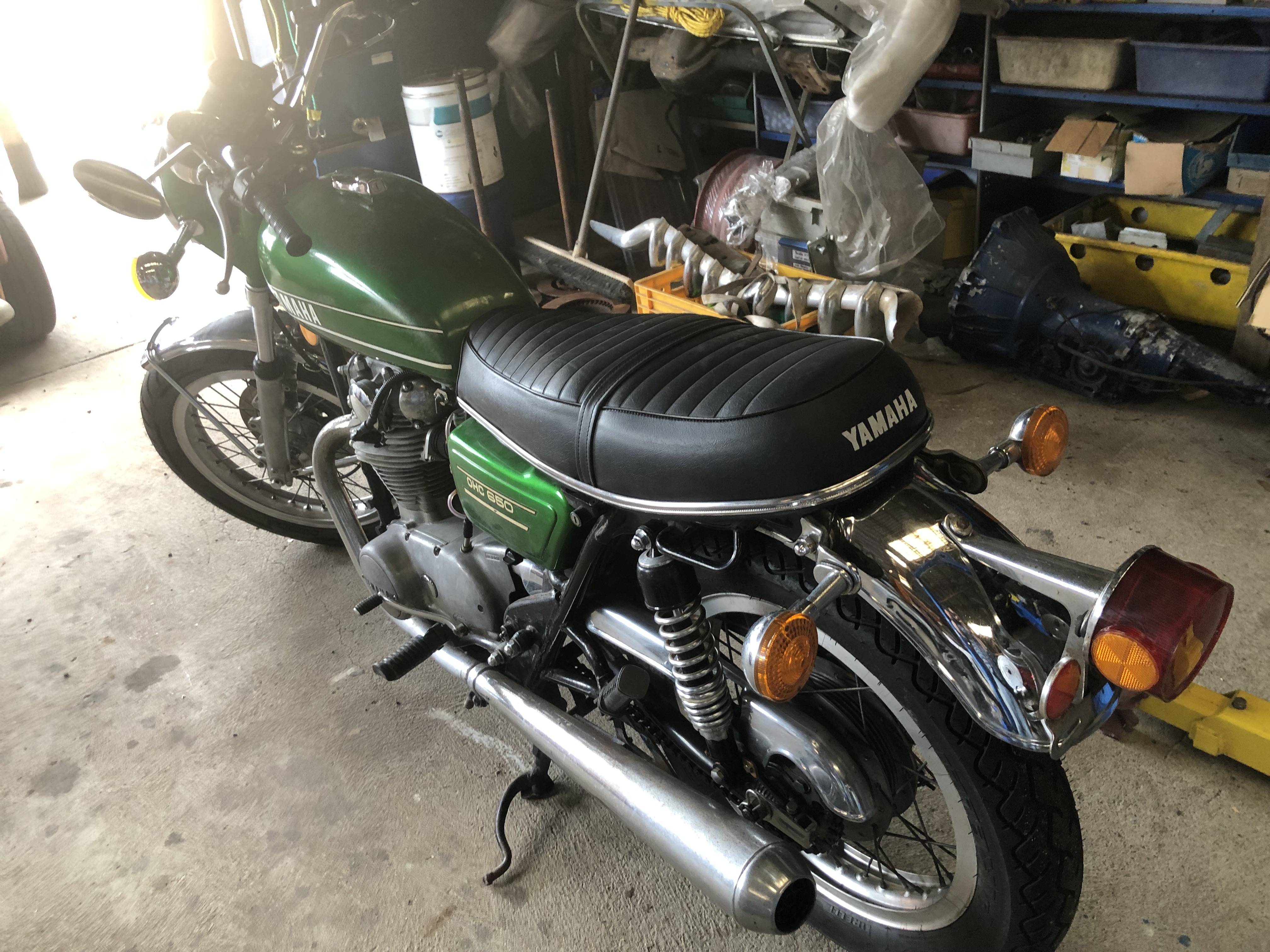 1974 YAMAHA TX650 TWIN ROAD