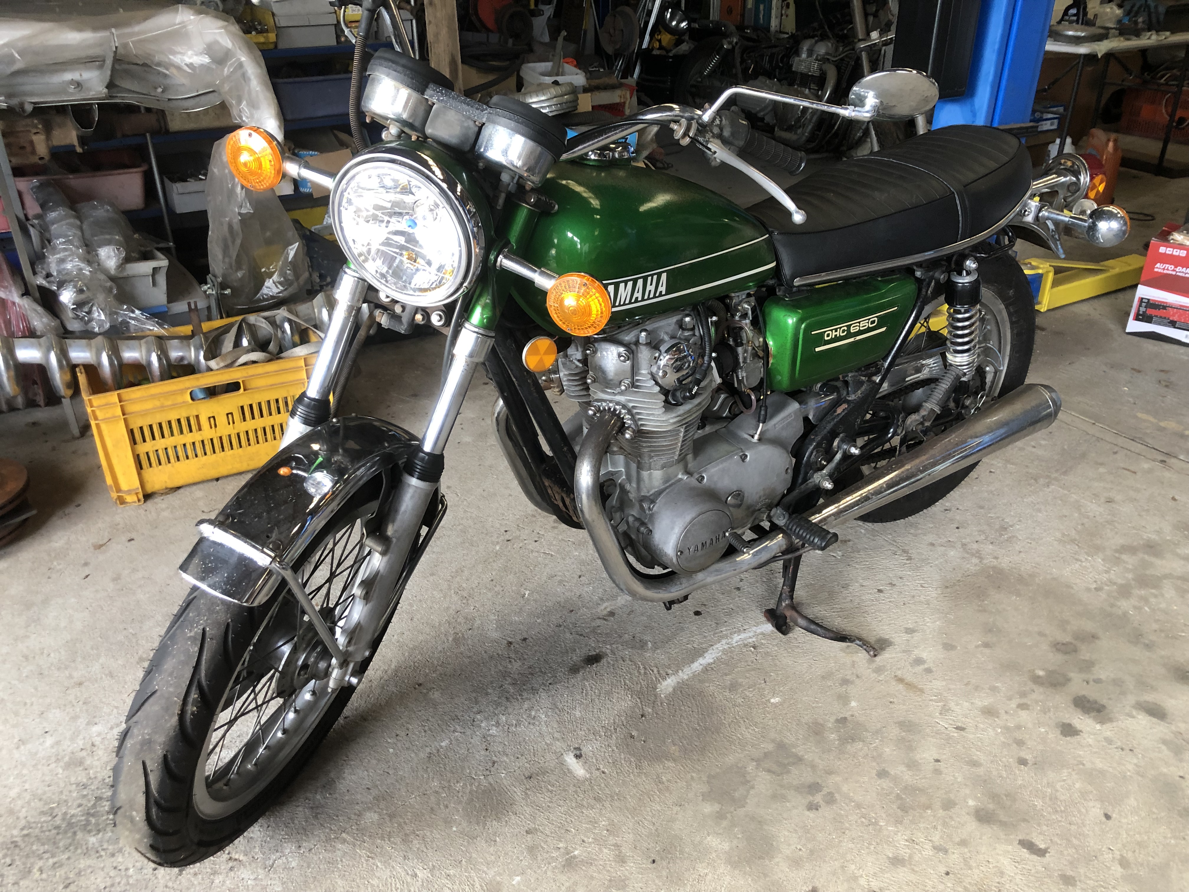 1974 YAMAHA TX650 ROAD
