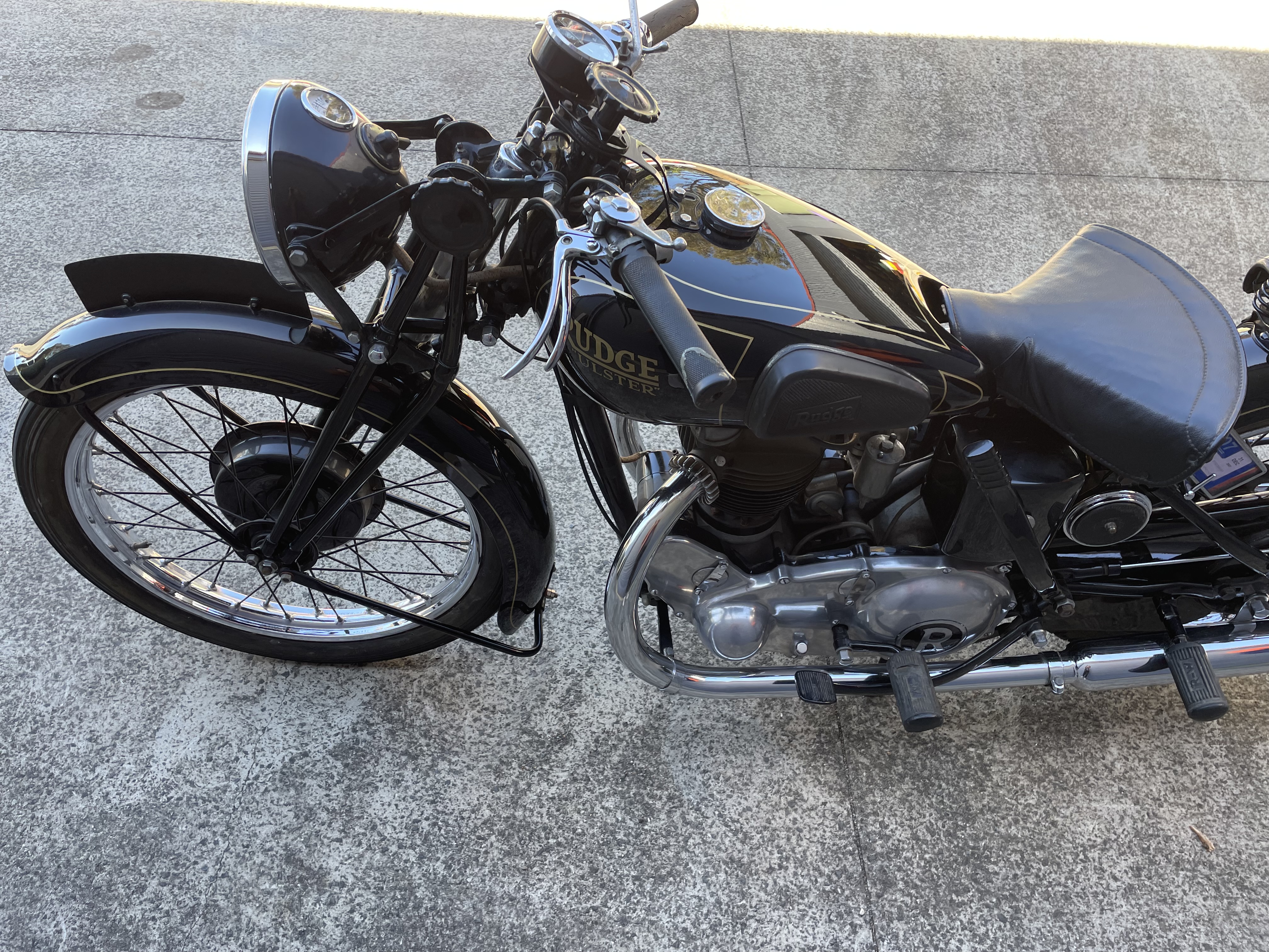 1938 RUDGE ULSTER ROAD