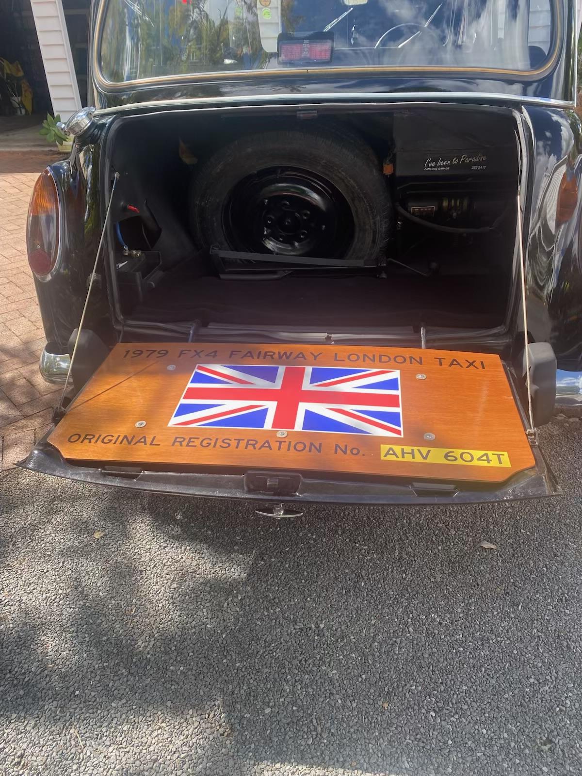 1979 AUSTIN FAIRWAY FX4 CAMILLA LONDON TAXI 
