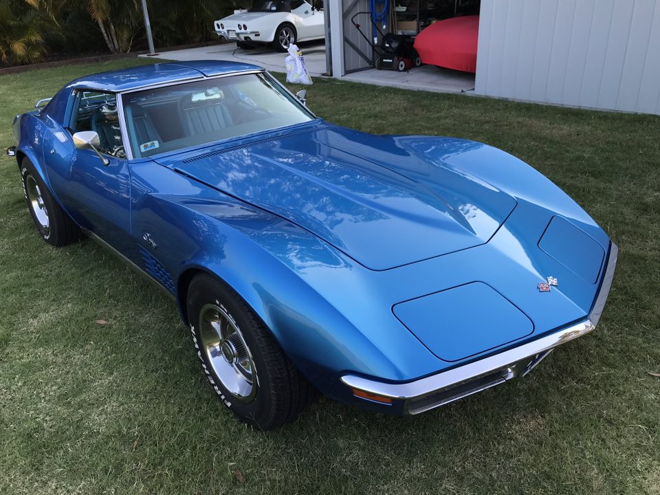 1970 CHEVROLET CORVETTE STINGRAY C3 4 SPEED MANUAL COUPE
