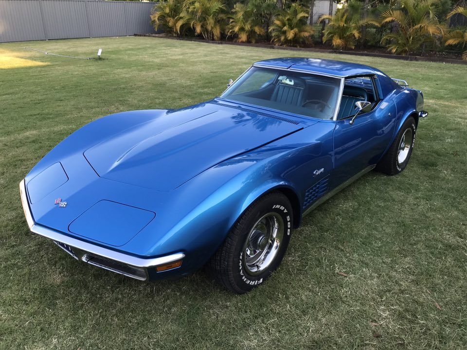 1970 CHEVROLET CORVETTE STINGRAY C3 4 SPEED MANUAL COUPE
