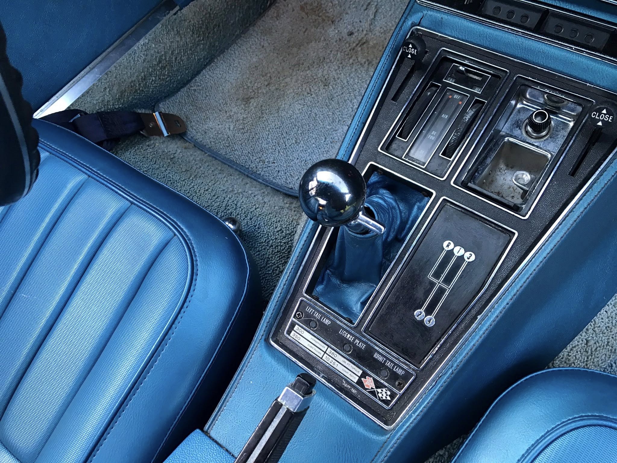 1970 CHEVROLET CORVETTE STINGRAY C3 4 SPEED MANUAL COUPE