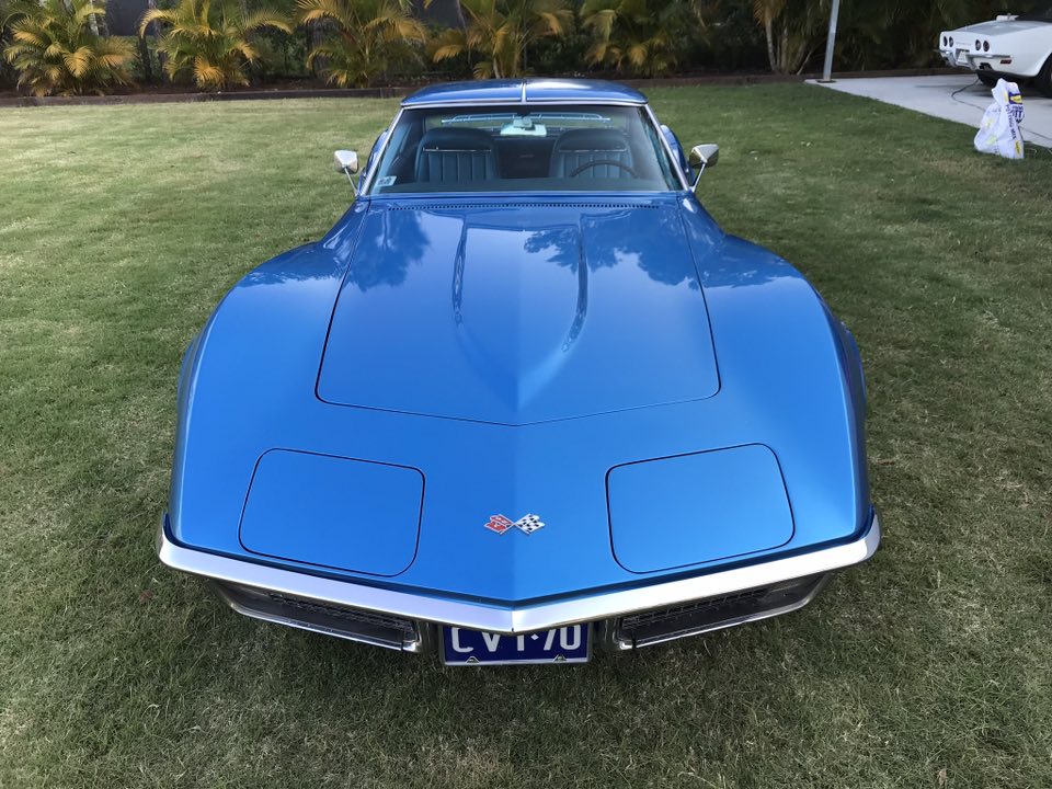 1970 CHEVROLET CORVETTE STINGRAY C3 4 SPEED MANUAL COUPE