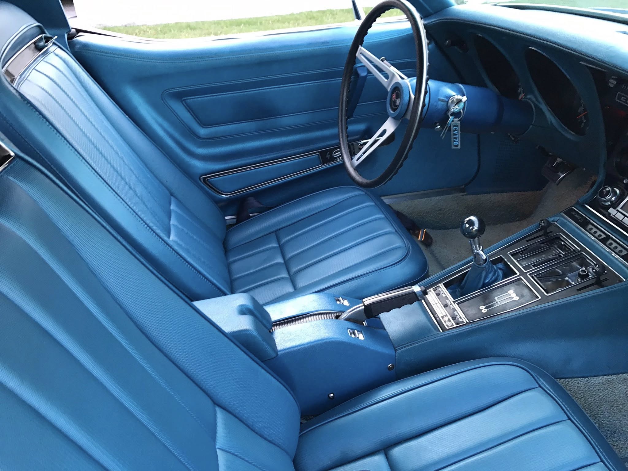 1970 CHEVROLET CORVETTE STINGRAY C3 4 SPEED MANUAL COUPE