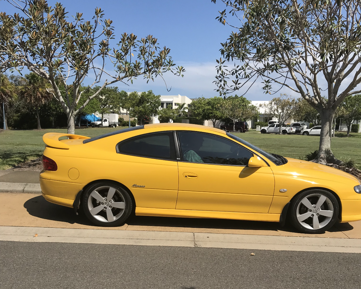 2003 HOLDEN MONARO V2 SERIES II CV8 6 SP MANUAL 2D COUPE