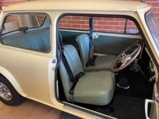1970 MORRIS MINI K 1000 4 SP MANUAL 2D SEDAN