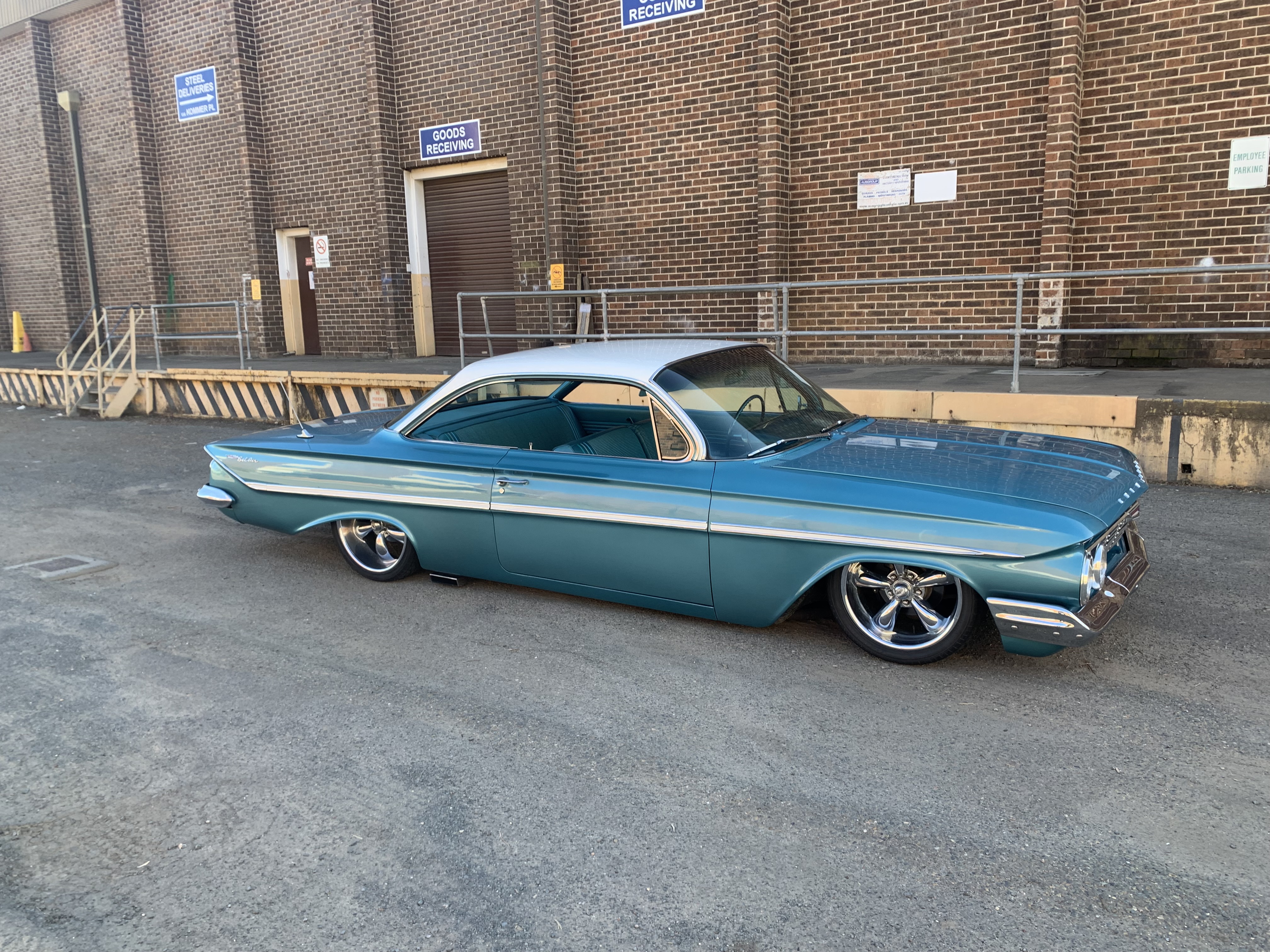 1961 CHEVROLET BEL AIR BUBBLE TOP 2D COUPE