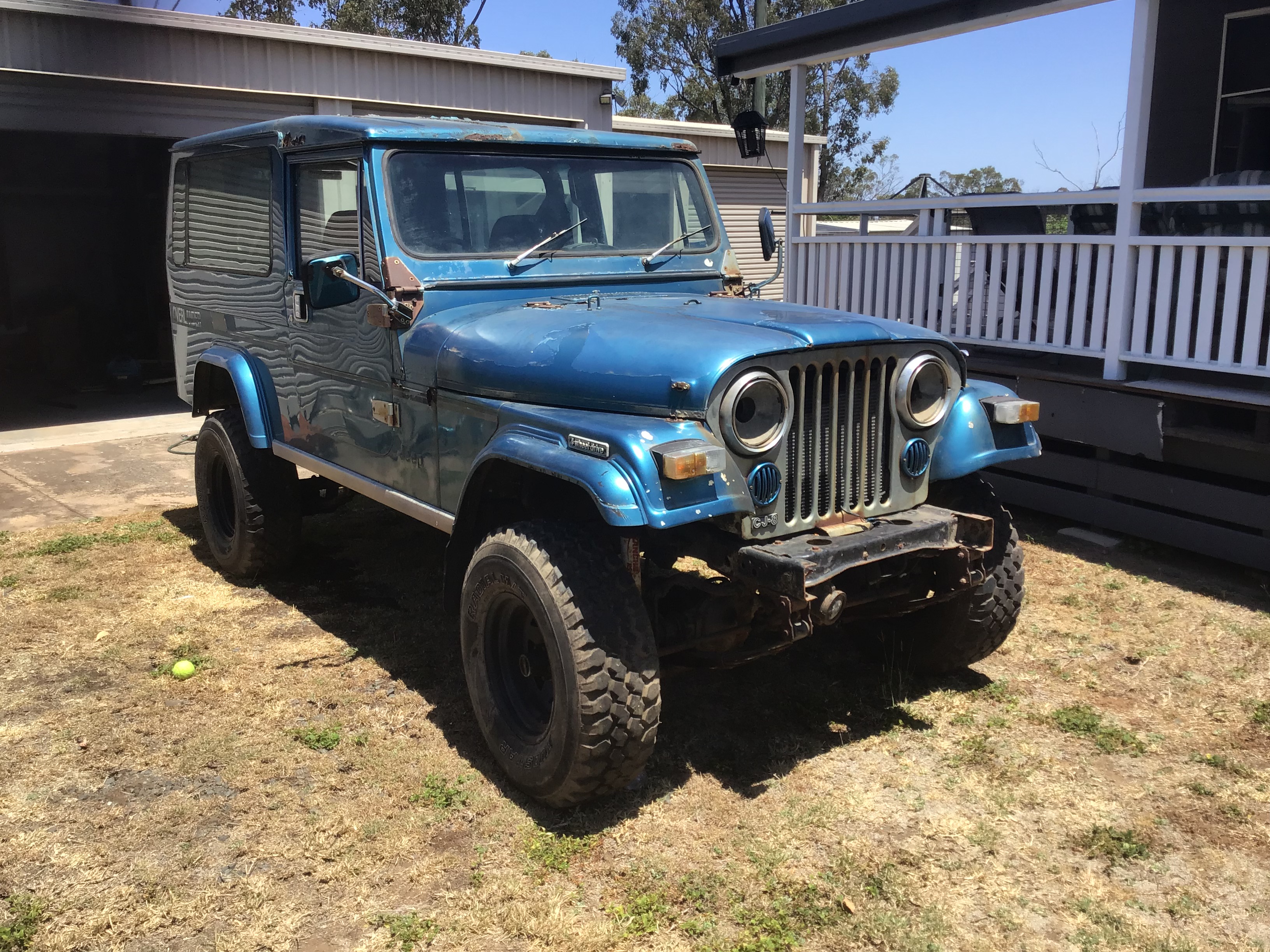1984 JEEP CJ8 OVERLANDER (4x4) 3 SP AUTOMATIC 4X4 2D HARDTOP