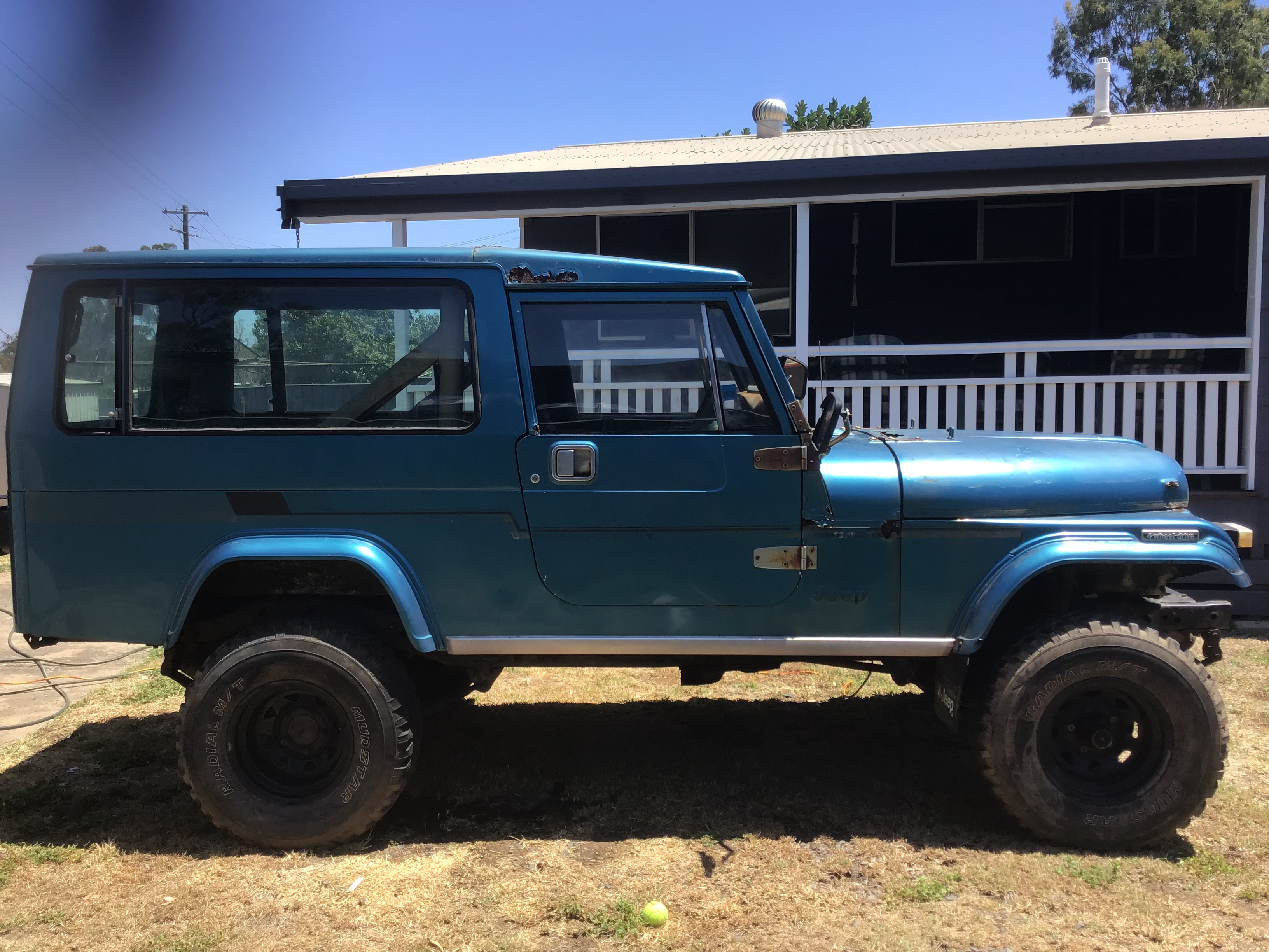 1984 JEEP CJ8 OVERLANDER (4x4) 3 SP AUTOMATIC 4X4 2D HARDTOP