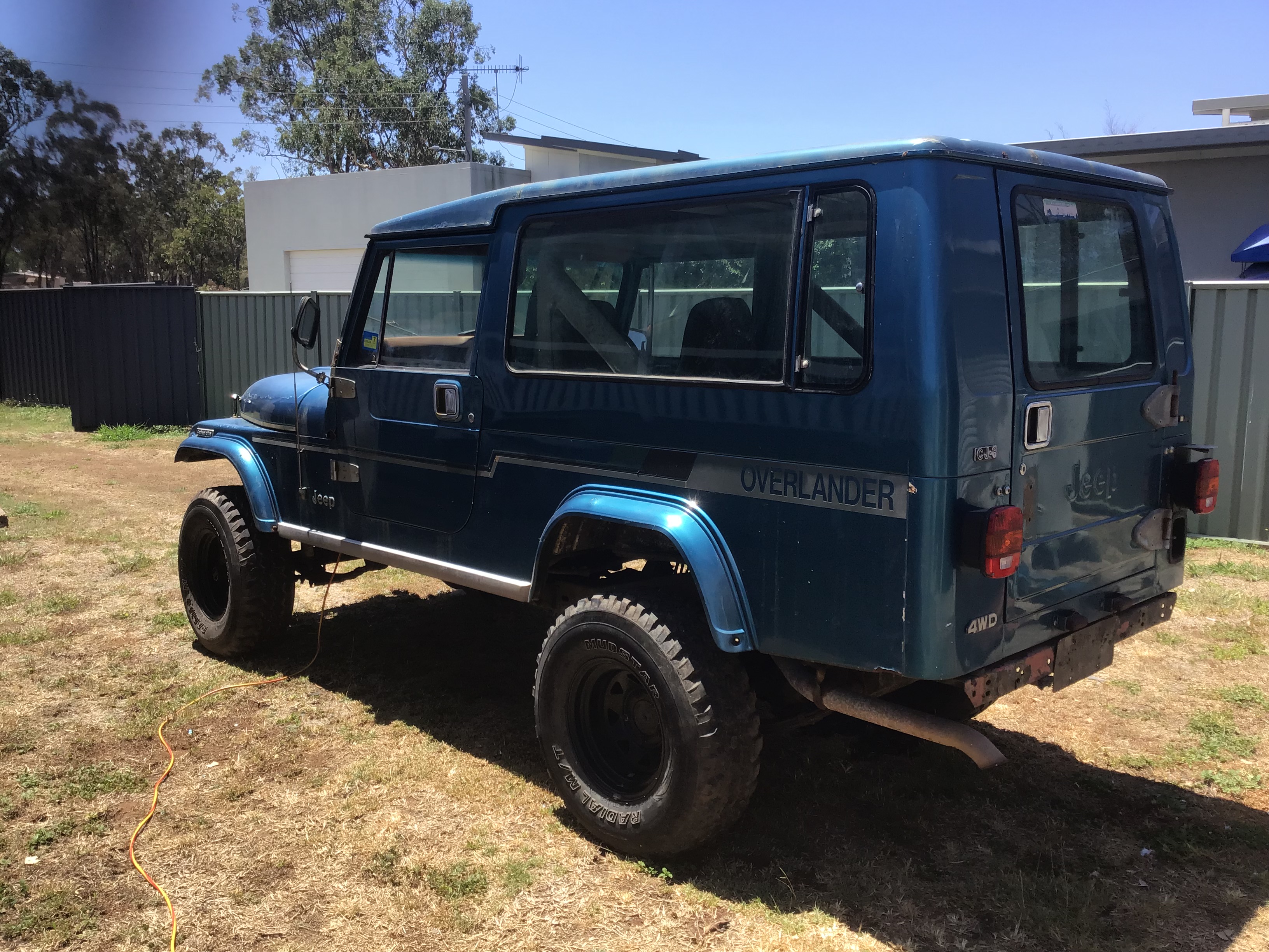 1984 JEEP CJ8 OVERLANDER (4x4) 3 SP AUTOMATIC 4X4 2D HARDTOP