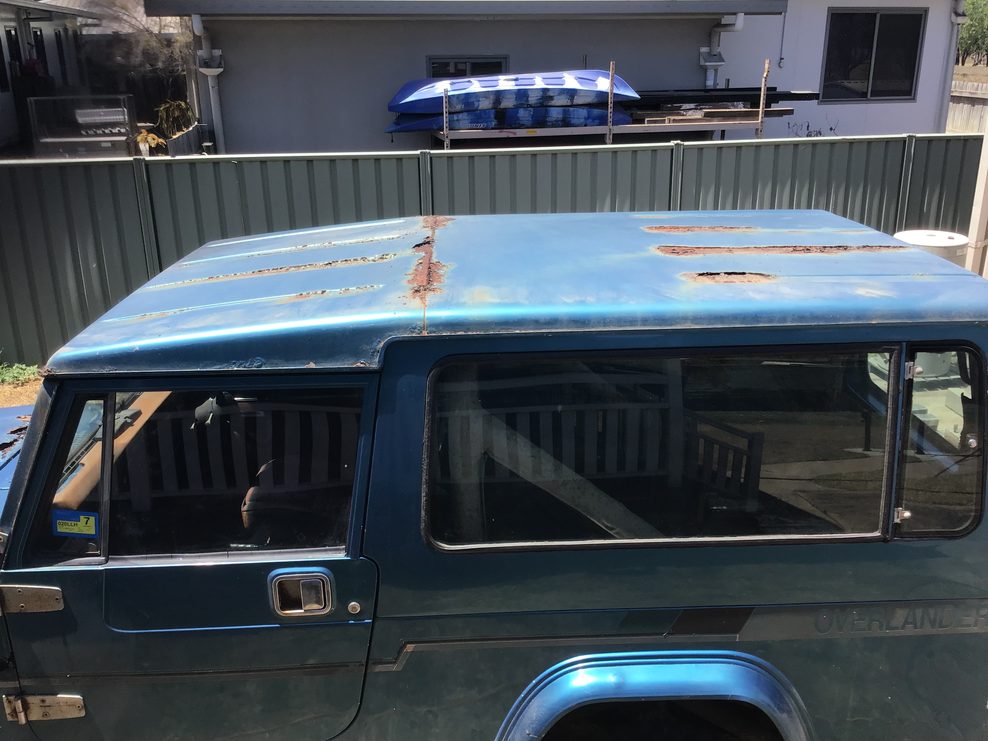 1984 JEEP CJ8 OVERLANDER (4x4) 3 SP AUTOMATIC 4X4 2D HARDTOP