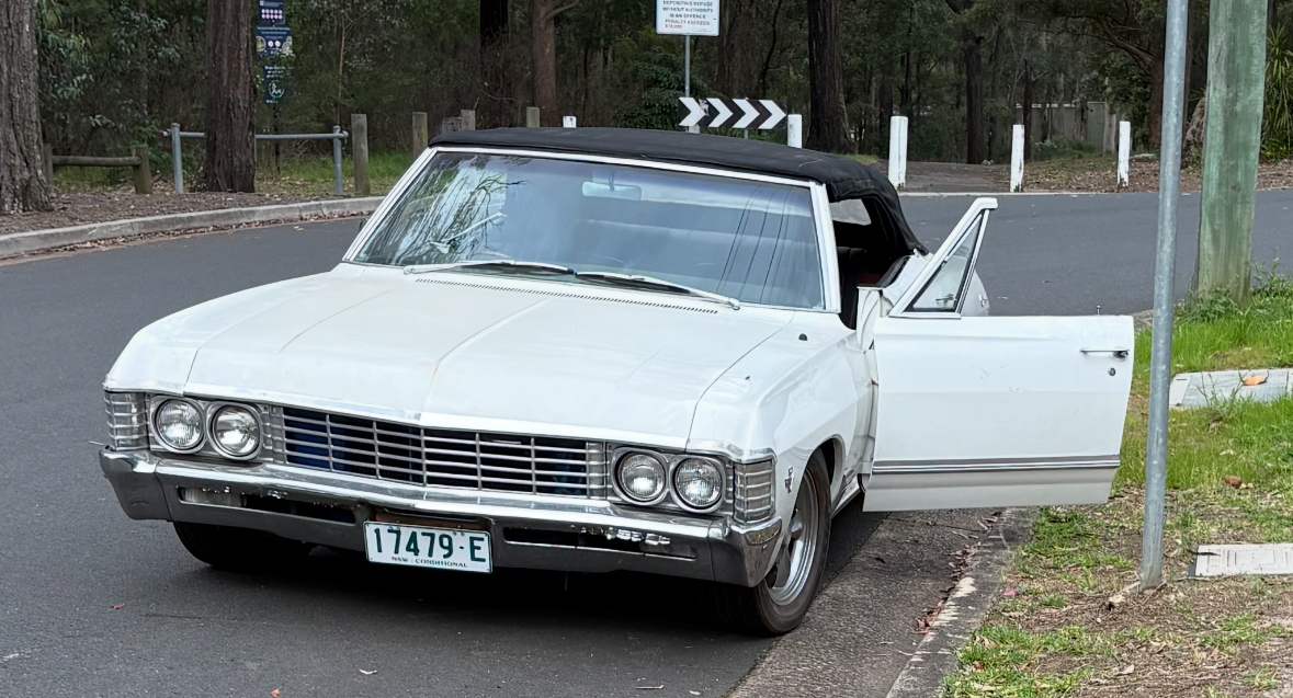 1967 CHEVROLET IMPALA AUTOMATIC CONVERTIBLE