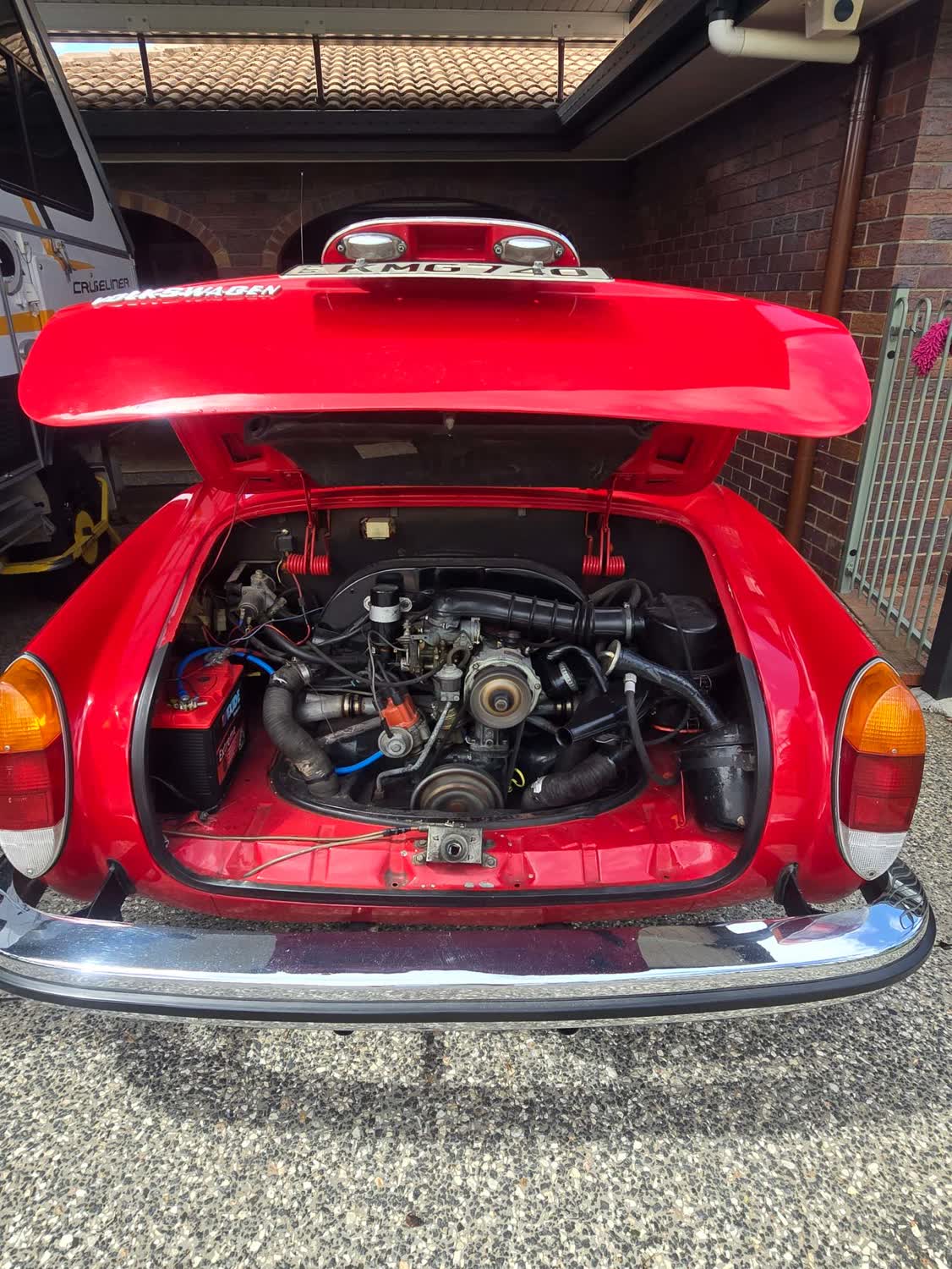 1974 VOLKSWAGEN KARMANN GHIA CONVERTIBLE