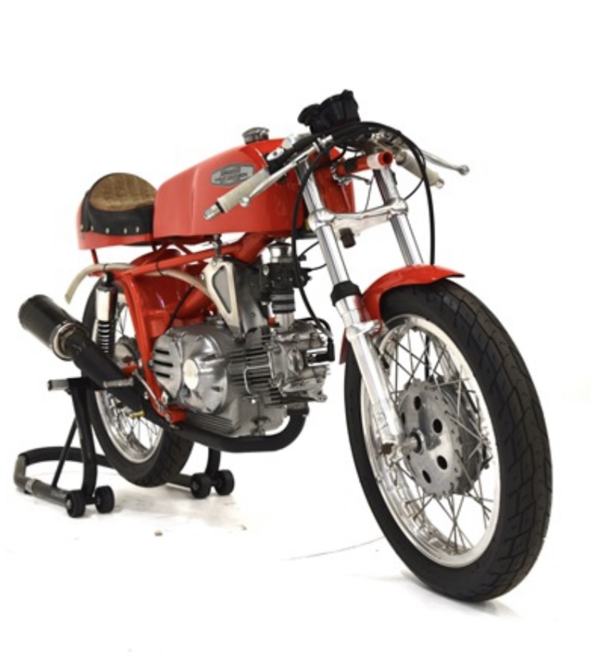 1974 AERMACCHI HARLEY-DAVIDSON CAFE RACER ALA D'ORO TRIBUTE