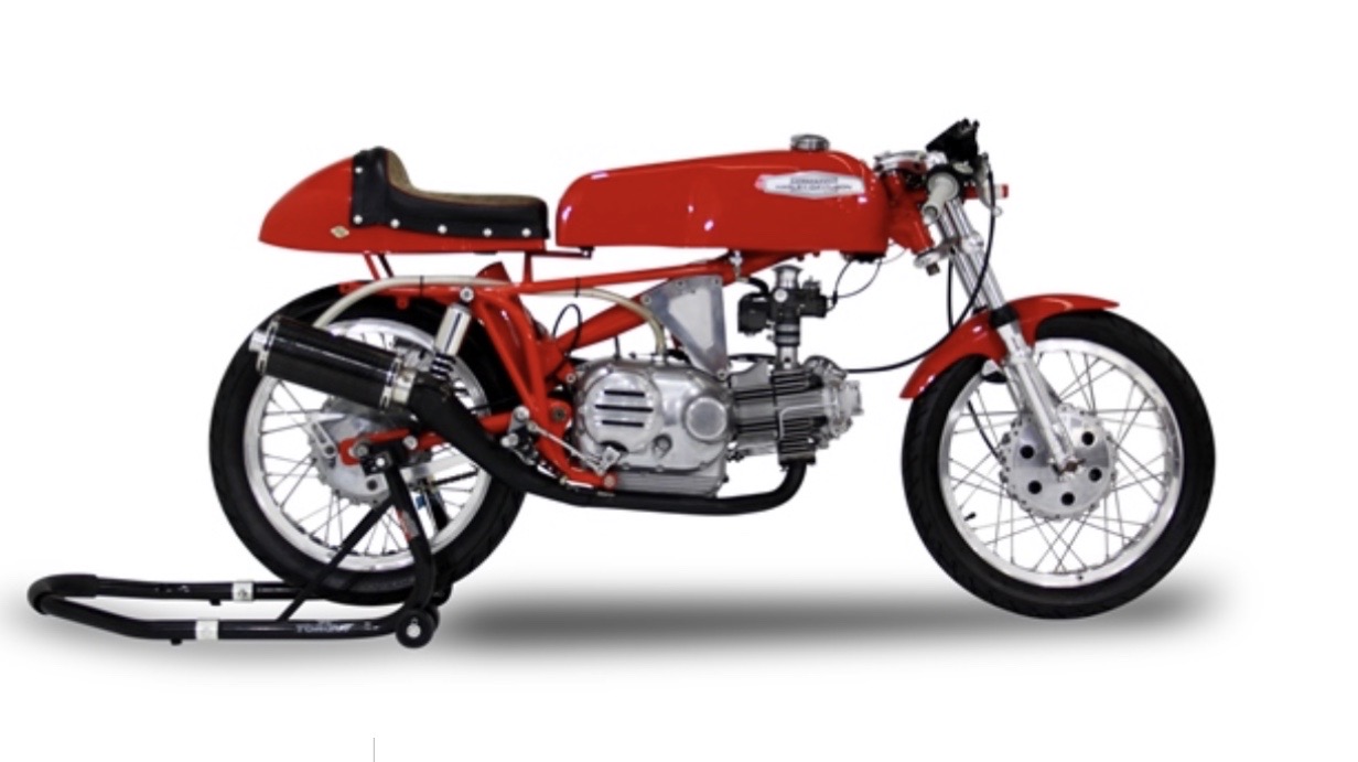 1974 AERMACCHI HARLEY-DAVIDSON CAFE RACER ALA D'ORO TRIBUTE