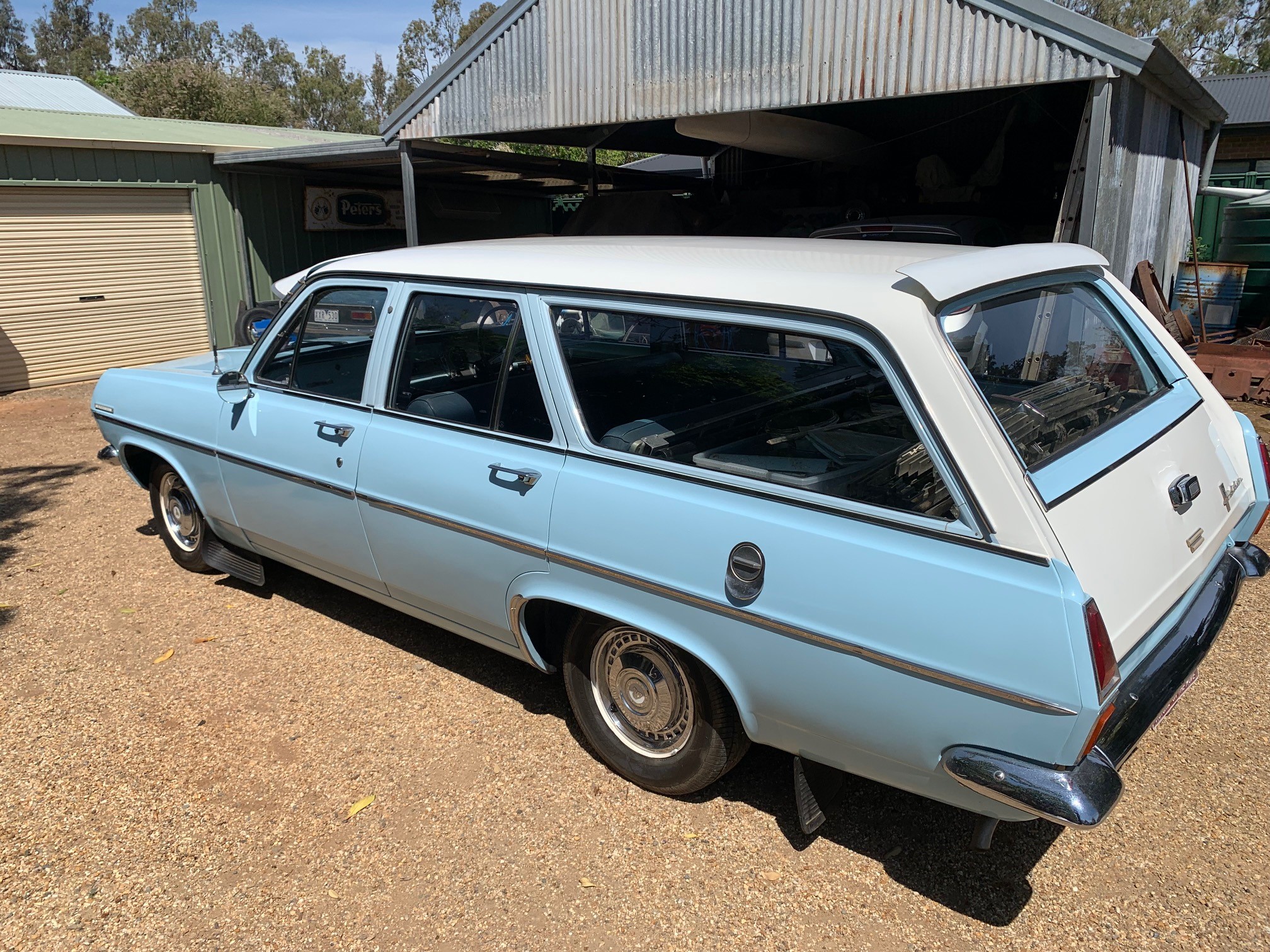 1966 HOLDEN STANDARD HR MANUAL 4D WAGON