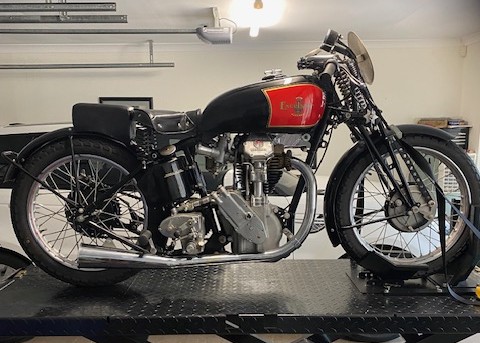 1938 EXCELSIOR MANXMAN SS 500CC ROAD