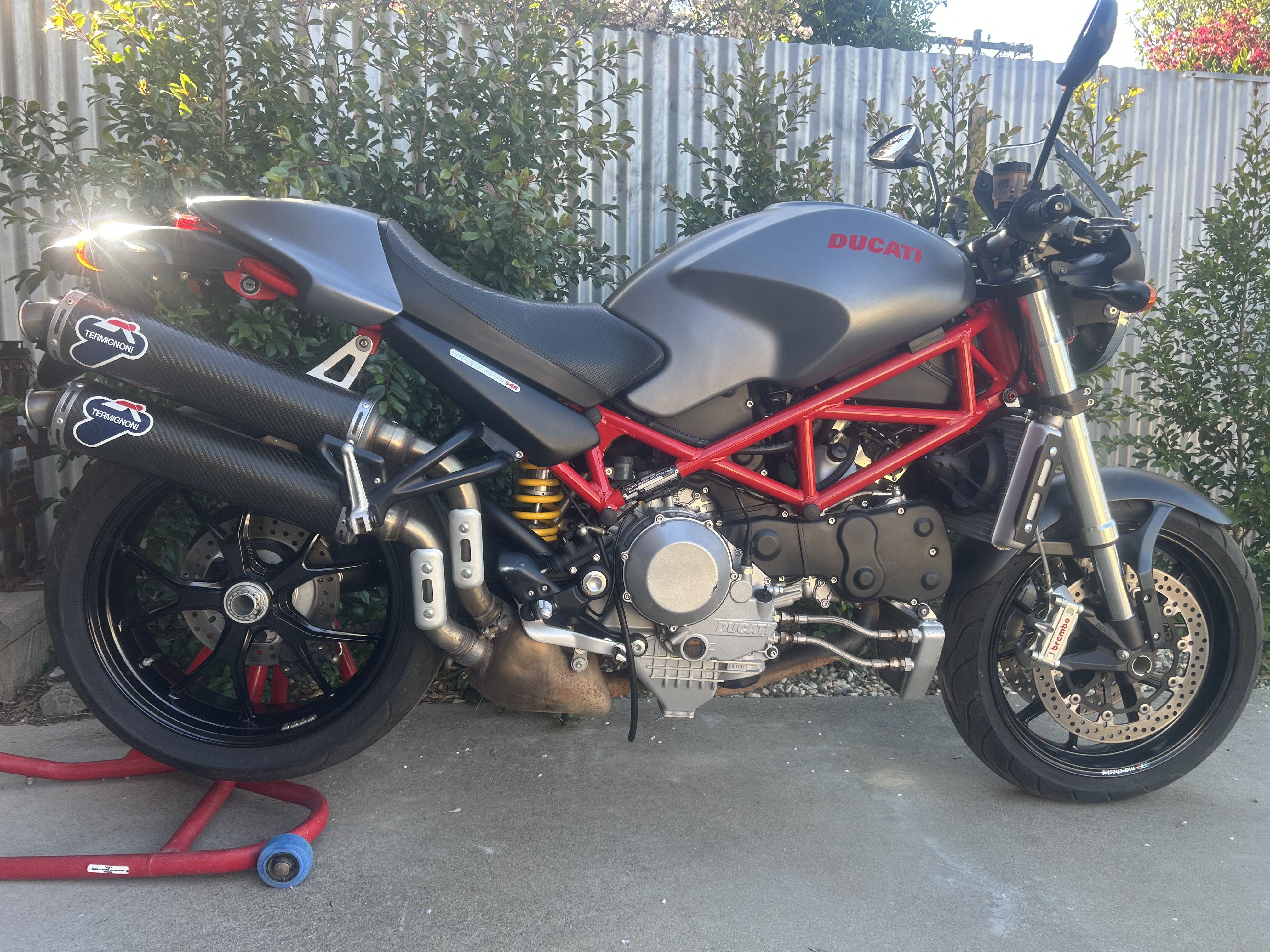 2008 DUCATI MONSTER S4R ROAD