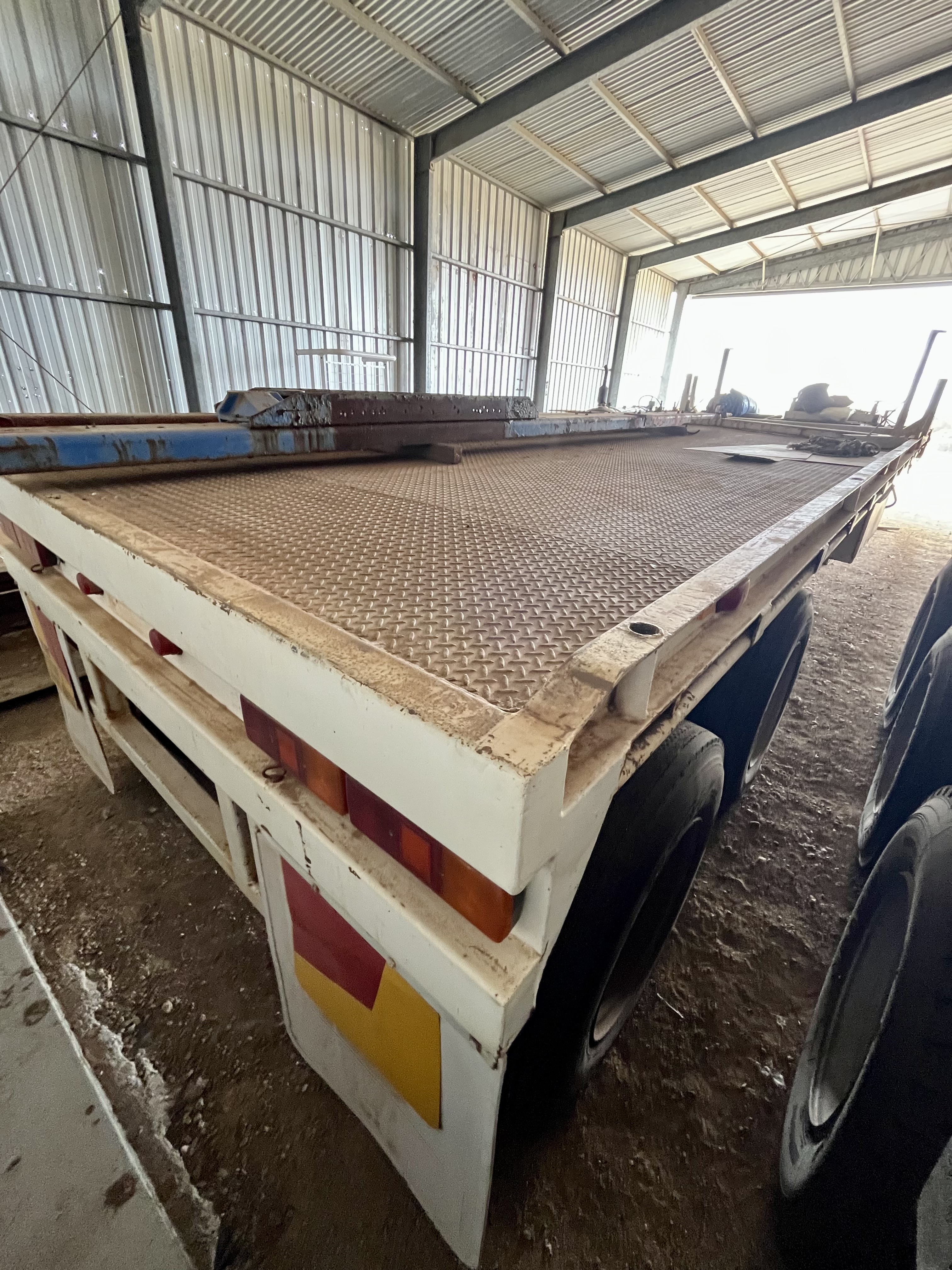 1968 HOWARD PORTER BOGEY EXTENDABLE TRAILER 