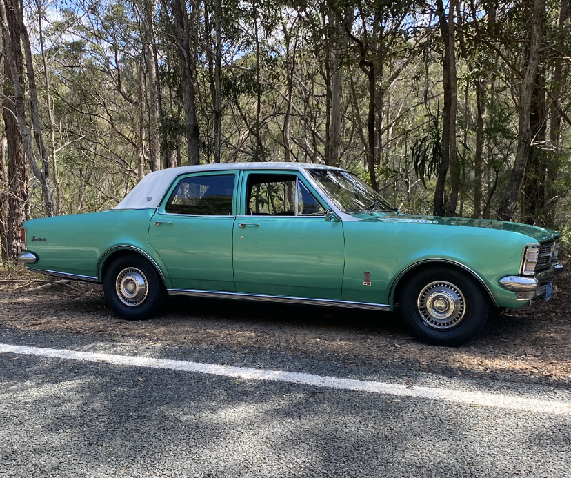 1971 CHEVROLET BROUGHAM HG COSTANIA AUTOMATIC SEDAN 