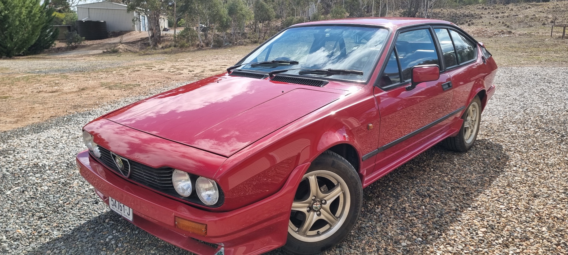 1984 ALFA ROMEO GTV ALFETTA 2.0 5 SP MANUAL 2D COUPE