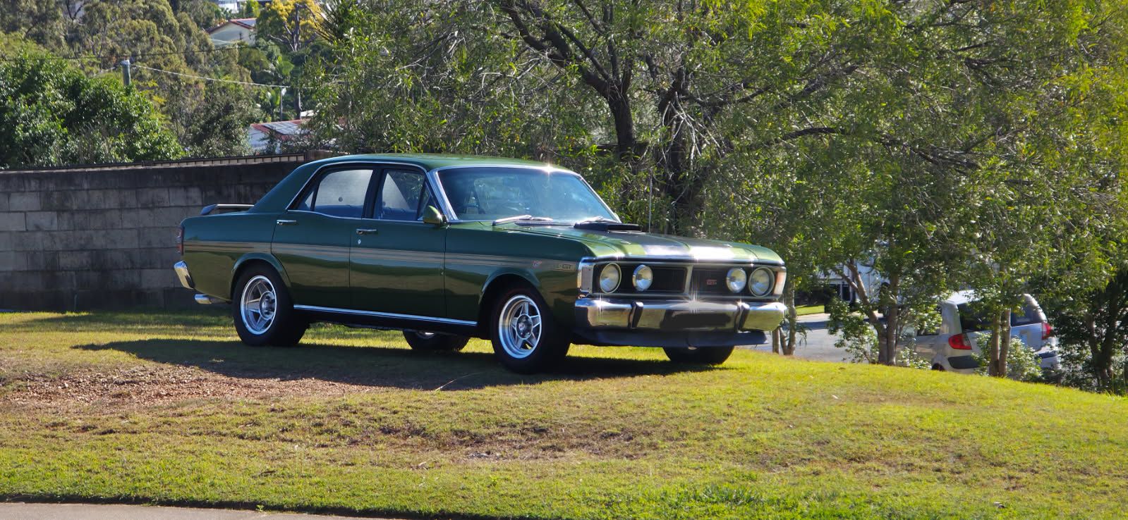 1972 FORD FALCON XY GT 4 SP MANUAL 4D SEDAN
