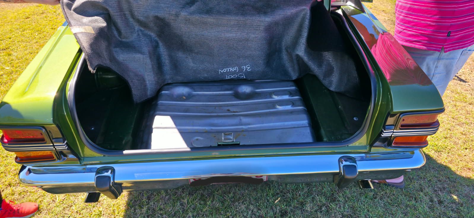 1972 FORD FALCON XY GT 4 SP MANUAL 4D SEDAN
