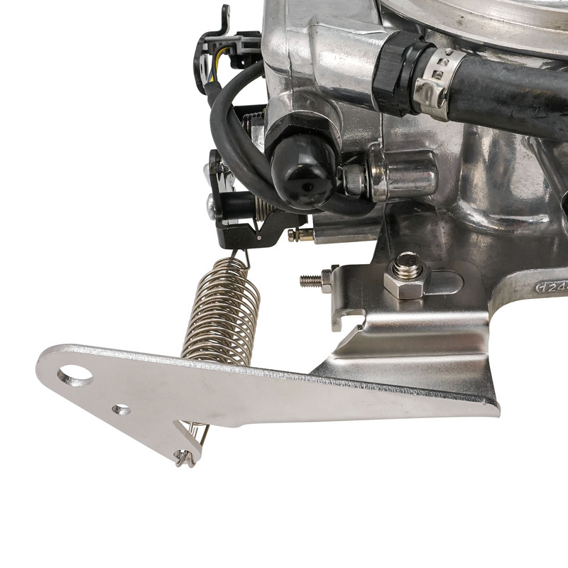 Proflow Throttle Cable Bracket, Holley Sniper EFI Fuel Injection, Black Stainless Steel, Each