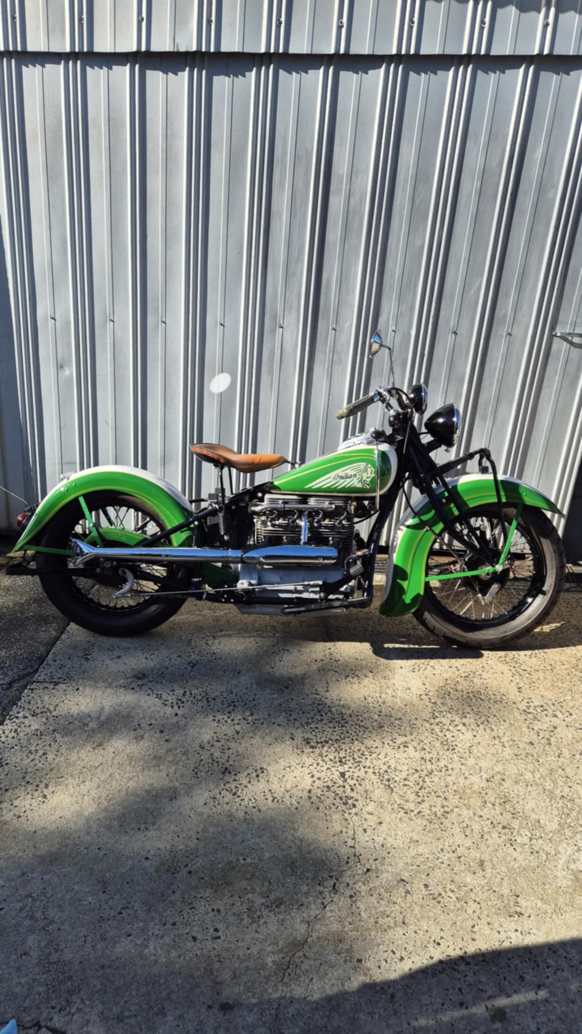 1938 Indian Inline 4 Cylinder Cruiser