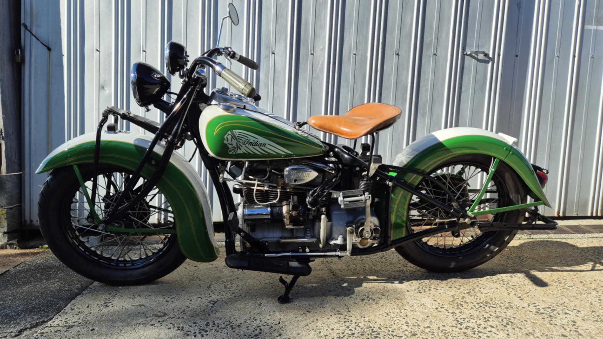 1938 Indian Inline 4 Cylinder Cruiser