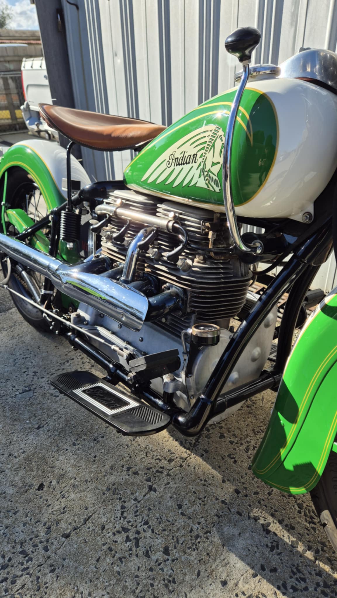 1938 Indian Inline 4 Cylinder Cruiser
