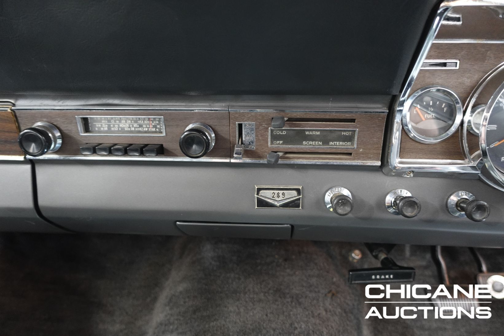 1967 FORD FALCON XR GT MANUAL SEDAN