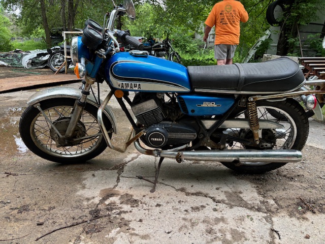 1972 YAMAHA RD250 ROAD