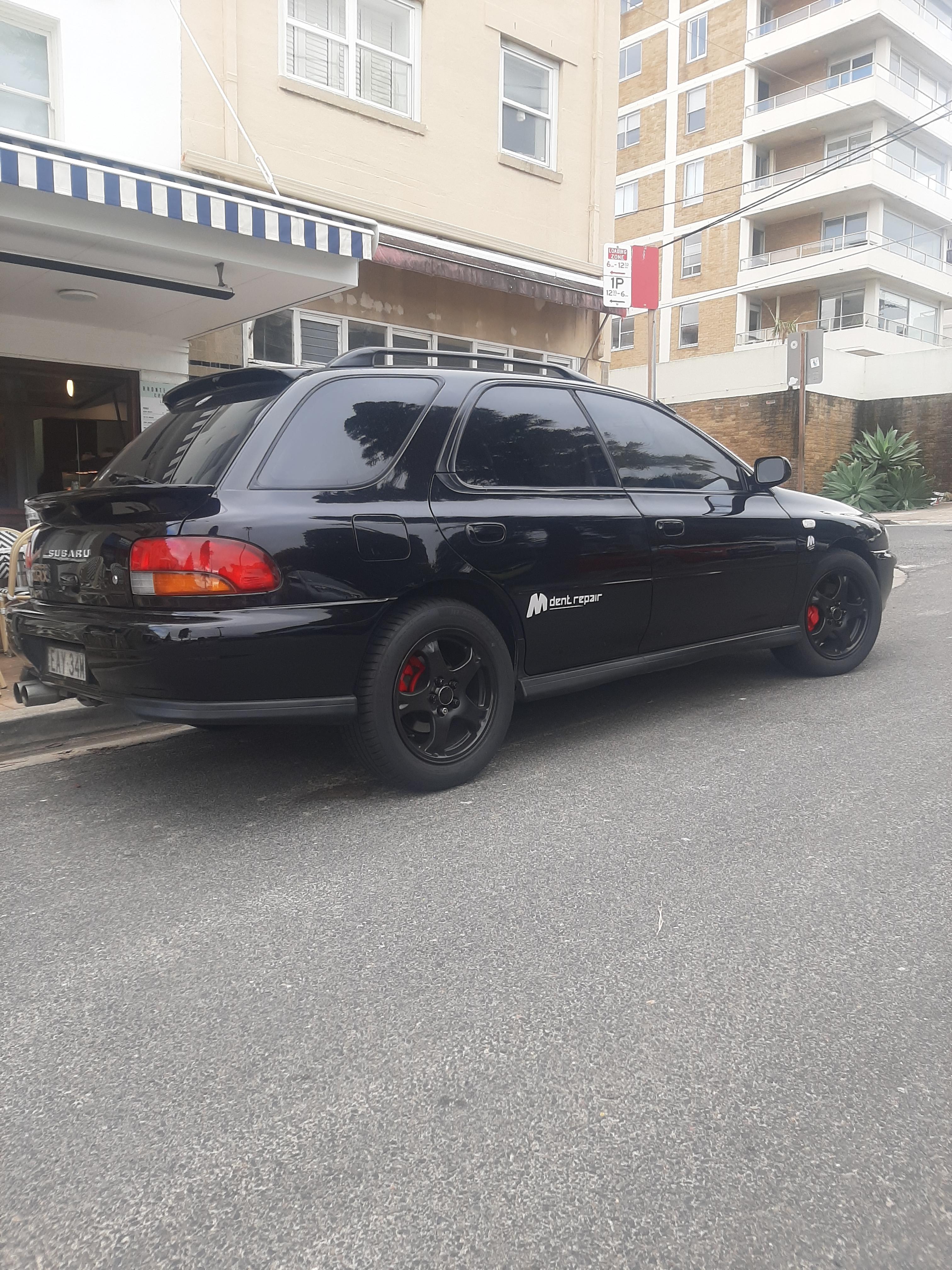 1997 SUBARU WRX GF8 HATCHBACK