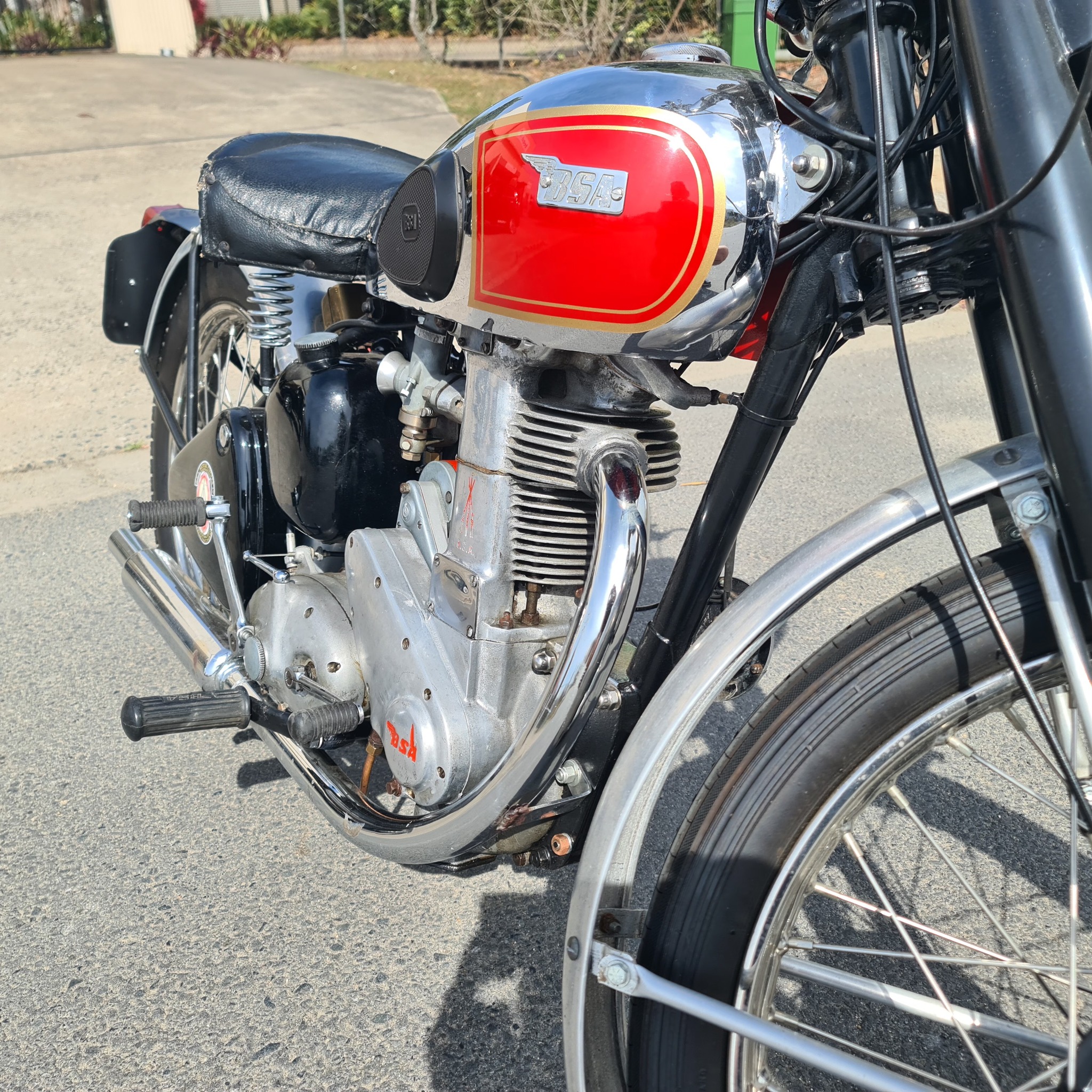 1950 BSA ZB32 350CC ALLOY CLIPPER