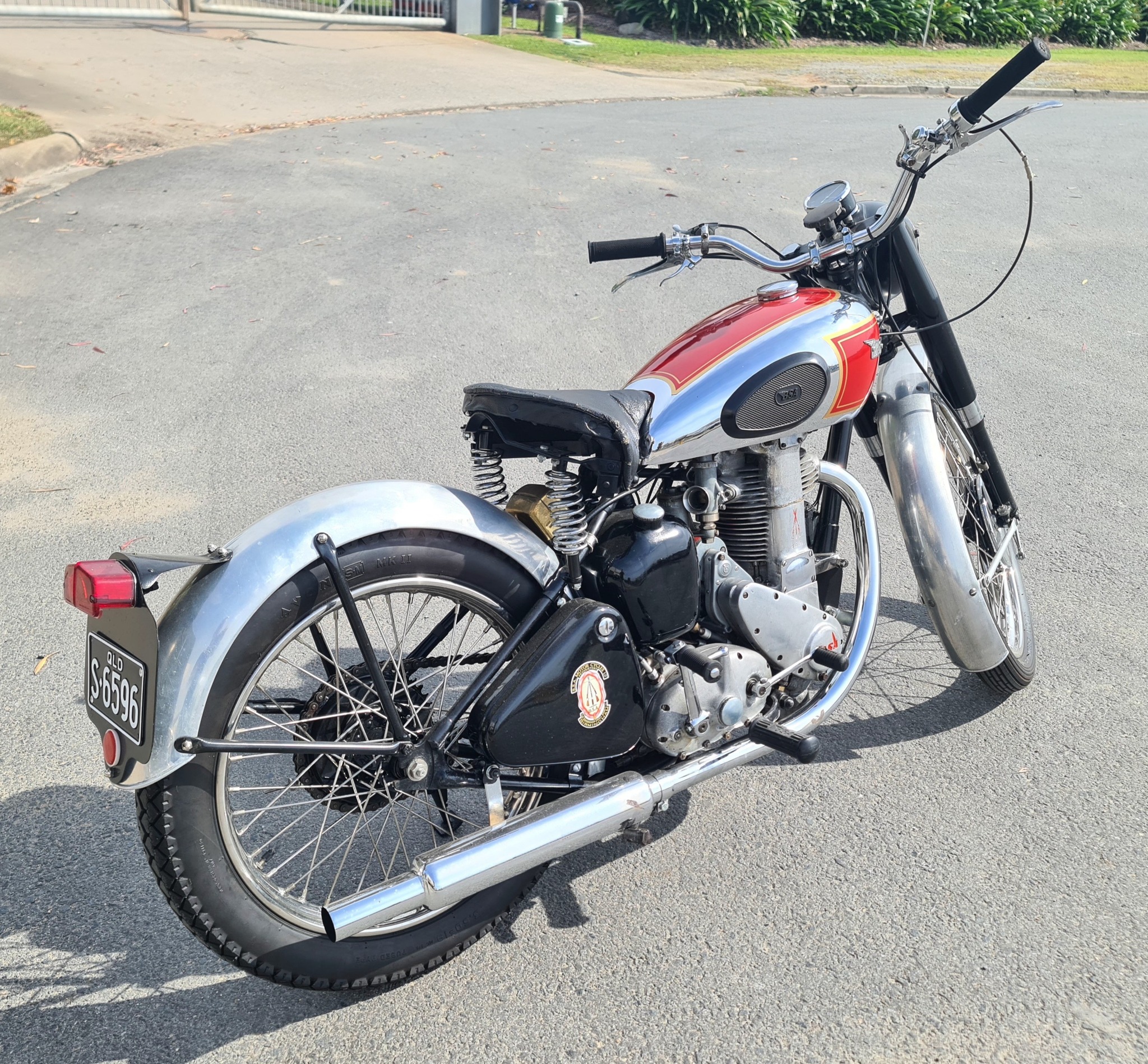 1950 BSA ZB32 350CC ALLOY CLIPPER